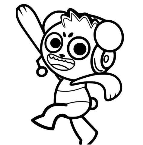 Combo Panda Coloring Pages - Free Printable Coloring Pages for Kids