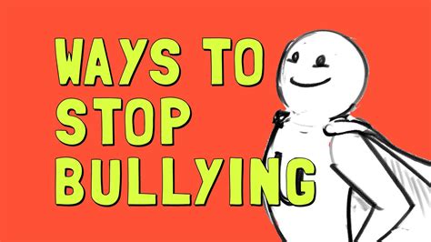 ways to stop bullying icna csj