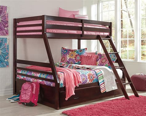 Halanton Twin Over Full Bunk Bed With 1 Large Storage Drawer B328yb1 By