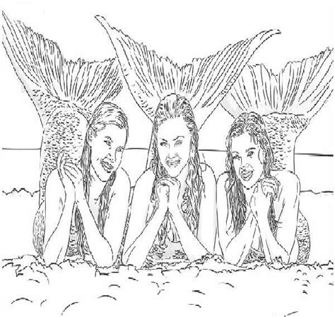 h2o just add water coloring pages to print coloring Pages Pinterest