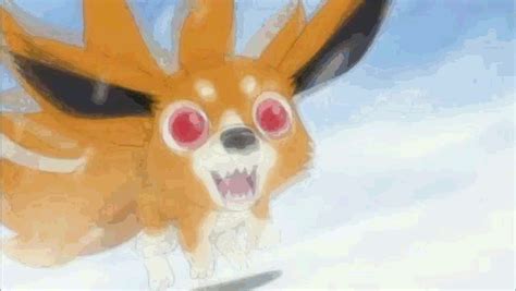 Chibi Kurama Running by Subsquentual on DeviantArt