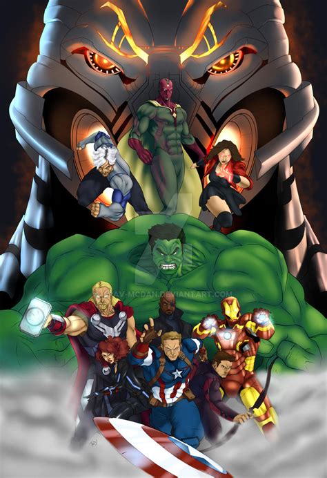 Avengers Age Of Ultron By Trav Mcdan On Deviantart