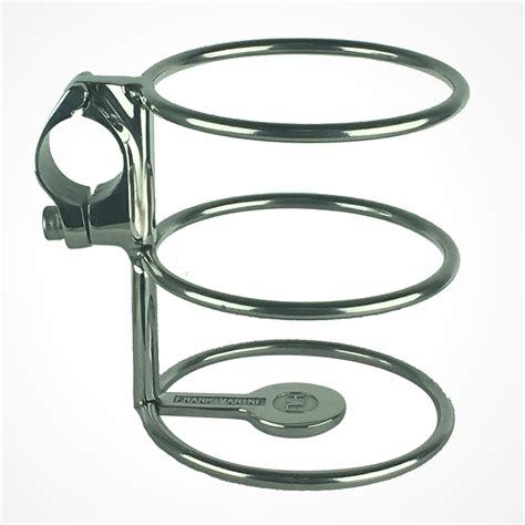 25mm Rail Mount 316 Stainless Steel Drink Cup Holder Clamp