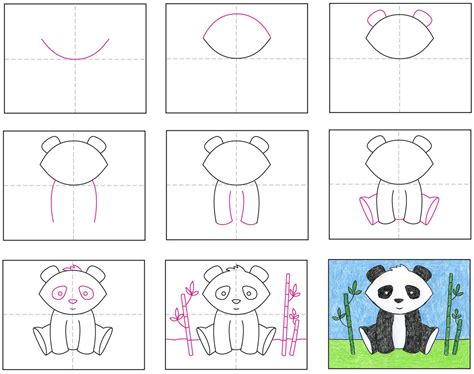How To Draw A Panda · Art Projects For Kids