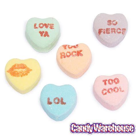 Necco Sweethearts Tiny Conversation Candy Hearts Sour Flavors 8