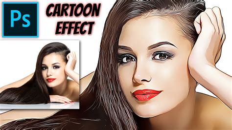 Cartoon Effect Photoshop Effect Photoshop Tutorial Youtube