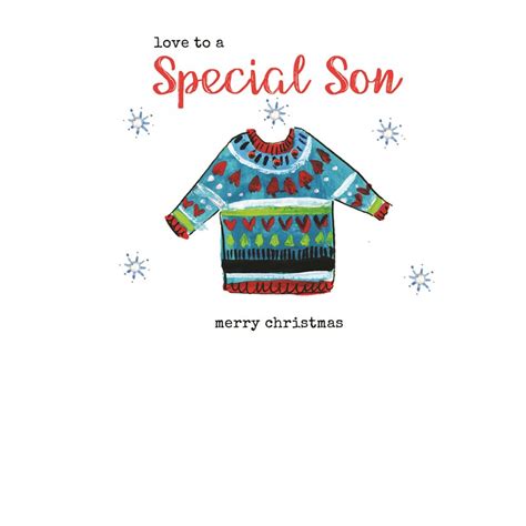 Cards Son Christmas Card Laura Sherratt Designs Ltd