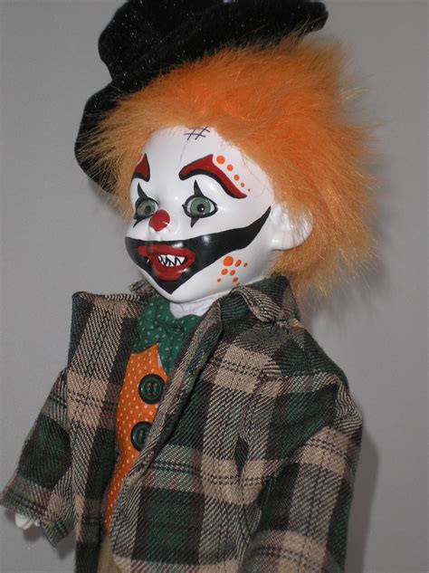 Hand Painted Creepy Clown Doll Scary Clown Undead Clown