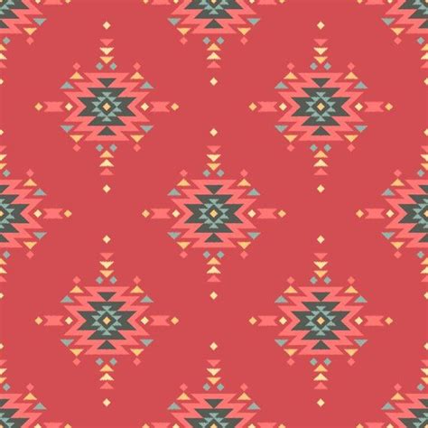 Southwestern Pattern Removable Wallpaper, Aztec Wallpaper, Boho