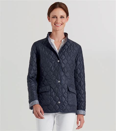 Quilted Reversible Jacket By Junge From Fife Country