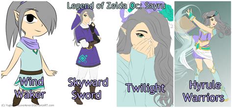 Legend Of Zelda Oc Sayru By Yugixyamilove4ever On Deviantart