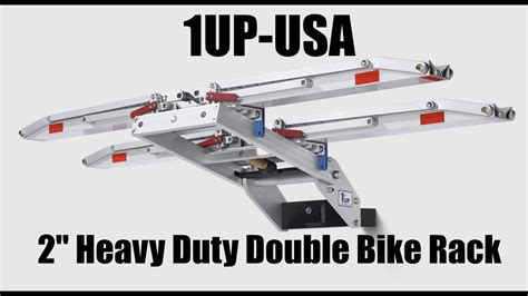 1up Usa 2 Heavy Duty Double Bike Rack Review Youtube