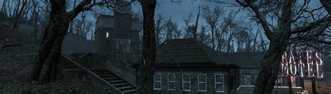 Bates Motel Settlement Blueprints At Fallout 4 Nexus Mods And Community
