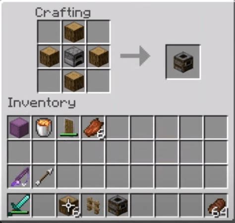 How To Make A Smoker In Minecraft And Use It