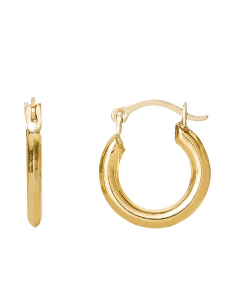 Kids Collection Kids Collection 14kt Yellow Gold Small Hoop Earrings