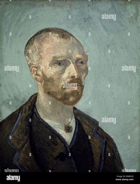 Self Portrait 1888 Dedicated To Paul Gaugin Vincent Van Gogh 1853