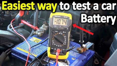 Set Multimeter To Check Car Battery - using multimeter to check car battery