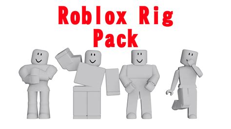 Roblox Rig Pack Download By Tvronethetvrobot2023 On Deviantart