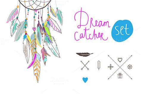 Check Out Dream Catcher Set By Lera Efremova On Creative Market