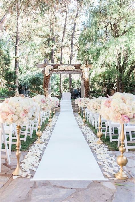 ️ 40 Trending Wedding Aisle Decoration Ideas Youll Love Emma Loves