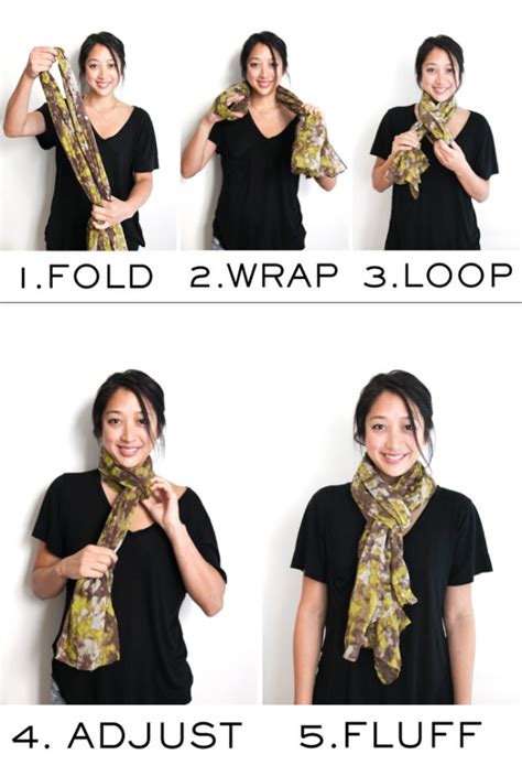 17 Stylish And Easy Ways To Tie A Scarf