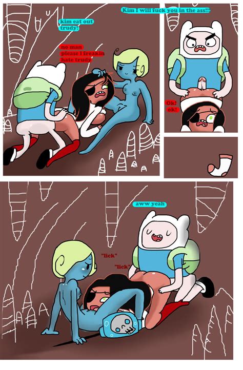 Rule 34 Adventure Time Angry Backpack Blush Dialogue Eyepatch Female Female Finn The Human