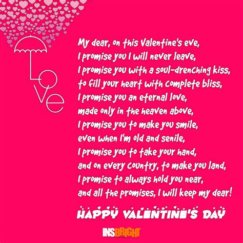 Happy Valentines Day Poems For Him Or Her With Images 2017 Insbright