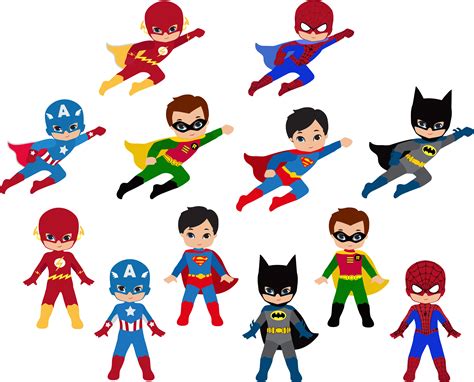 19 Free Superhero Vector Library Download Huge Freebie - Superhero png image