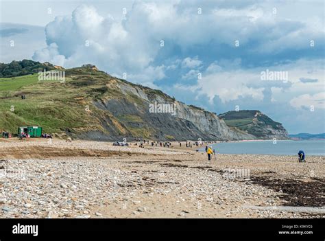 Charmouth Beach West Dorset England Stock Photo Alamy