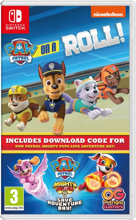 Outright Games Paw Patrol On A Roll Paw Patrol Mighty Pups Save