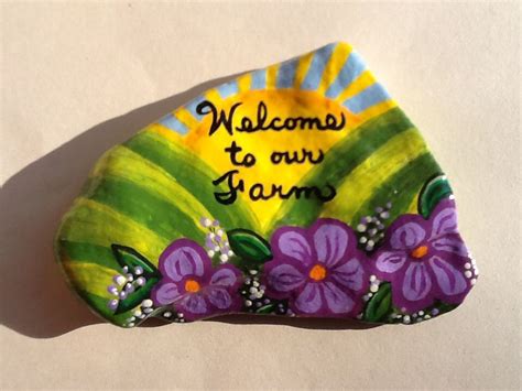 Welcome Painted Rock By Phyllis Plassmeyer Painted Rocks Rock