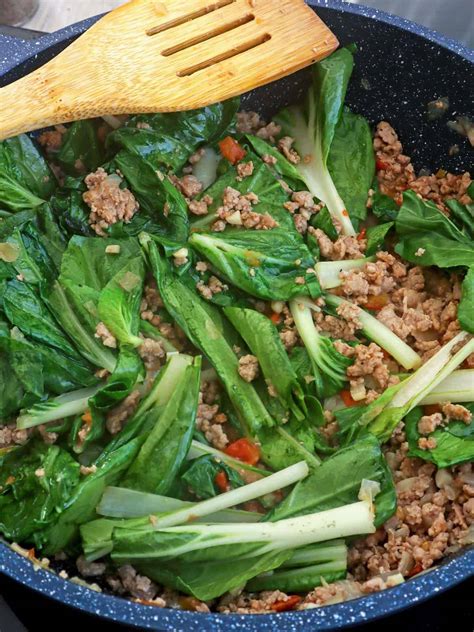 Ginisang Pechay with Oyster Sauce - Ashiqana