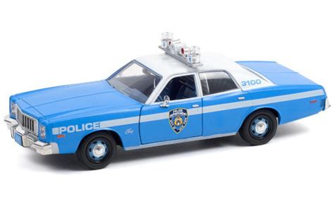 Diecast Model Cars Plymouth Fury 143 Greenlight New York Police