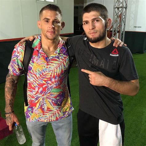 At ufc 236 at state farm arena in atlanta, georgia, poirier claimed the interim lightweight championship by taking down current featherweight titleholder max holloway in the main event of the night. Khabib with Dustin after the fight (pic)