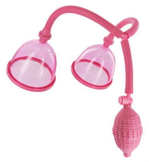 Breast Pump Suction Enlarger Pink Nipple Enhancer Boob Play Size Matters Kit For Sale Online Ebay