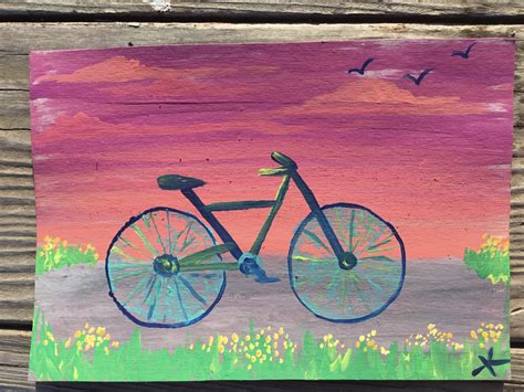 Bike Painting Class Virtual San Diego County Bicycle Coalition