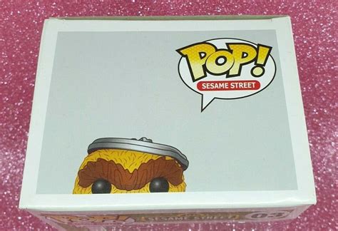 Funko Pop Sesame Street 03 Oscar The Grouch Orange Vinyl Figure~fast Post 💛 Ebay