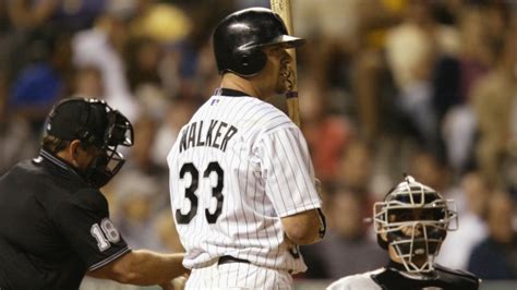 Colorado Rockies To Retire Canadian Of Larry Walkers No 33 Jersey