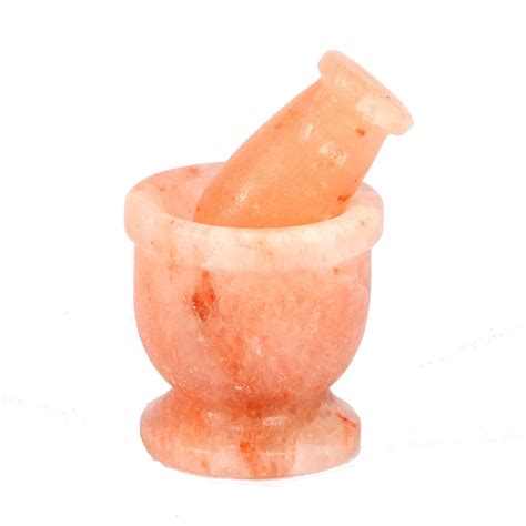 The Spice Lab Himalayan Original Crystal Salt Mortar Pestle Food