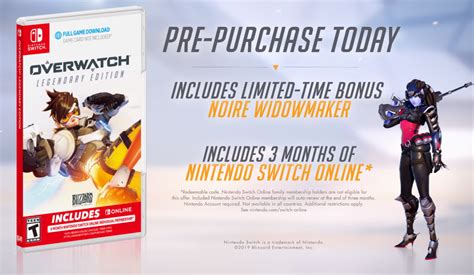 Overwatch Legendary Edition Arrives On Nintendo Switch On Oct 15th