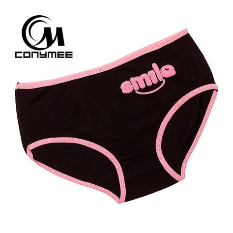 [conymee] New Women Cotton Underwear Panties Cute Girls Cartoon Briefs Calcinha Plus Size Ladies