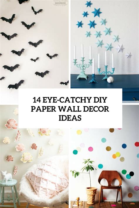 42 Homemade Home Decoration Ideas With Paper  To Decoration