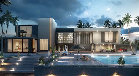 Modern Contemporary Villa Design Amir Ashour Cgarchitect