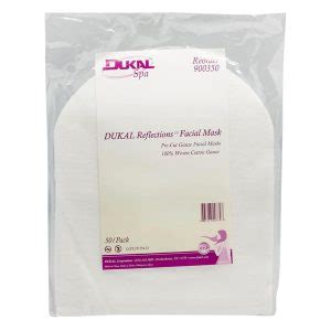 Dukal Reflections Gauze Face Mask Pre Cut Per Pack Body One Products