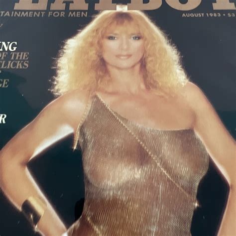 Playboy Magazine August Sybil Danning Carina Persson Vintage