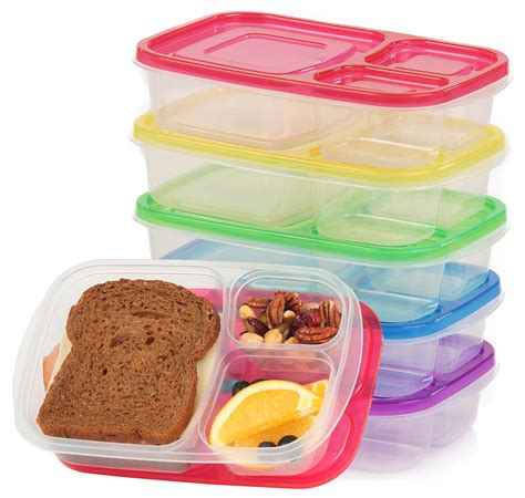 Qualitas Products Premium Kids Bento Boxes 3 Compartments