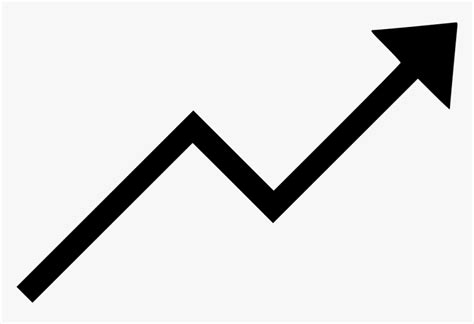 Clip Art Trending Increase Svg Png - Png Arrow Going Up, Transparent