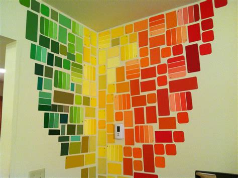 15 Photos Paint Swatch Wall Art