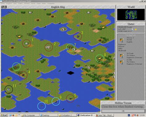 The Best Games Ever Civilization 2 Best Terrain Bonuses Screenshot