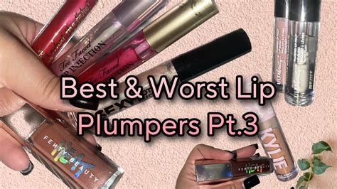 Best Worst Lip Plumpers I Ve Tried Plumping Lip Gloss That Actually Works Youtube